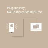 TP-Link - TL-PA7017P KIT adaptador de red PowerLine 1000 Mbit/s Ethernet Blanco 2 pieza(s)