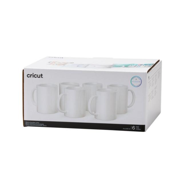 Cricut - Blank tazón Blanco Universal 6 pieza(s) - 2008944