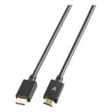 V7 - Cable HDMI 2.1 48 Gbps 8K UHD de 3 m/10 ft negro