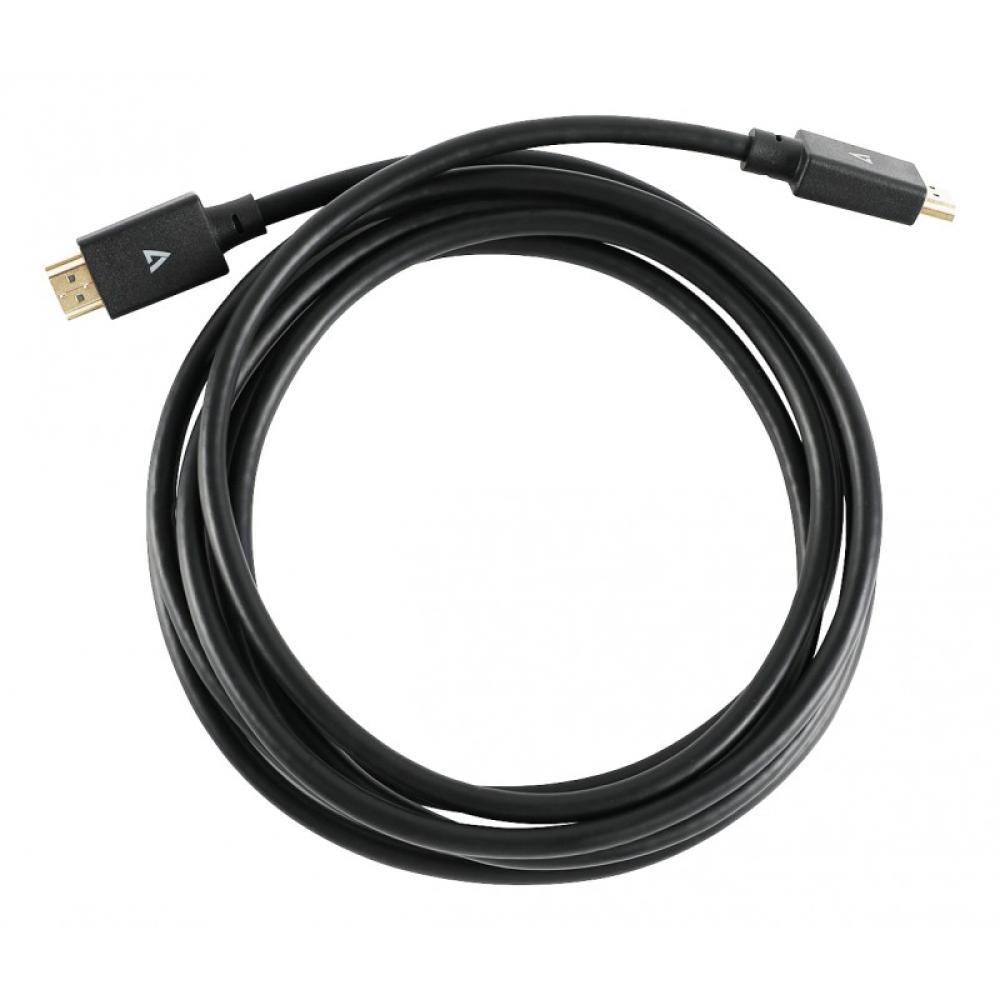 V7 - Cable HDMI 2.1 48 Gbps 8K UHD de 3 m/10 ft negro