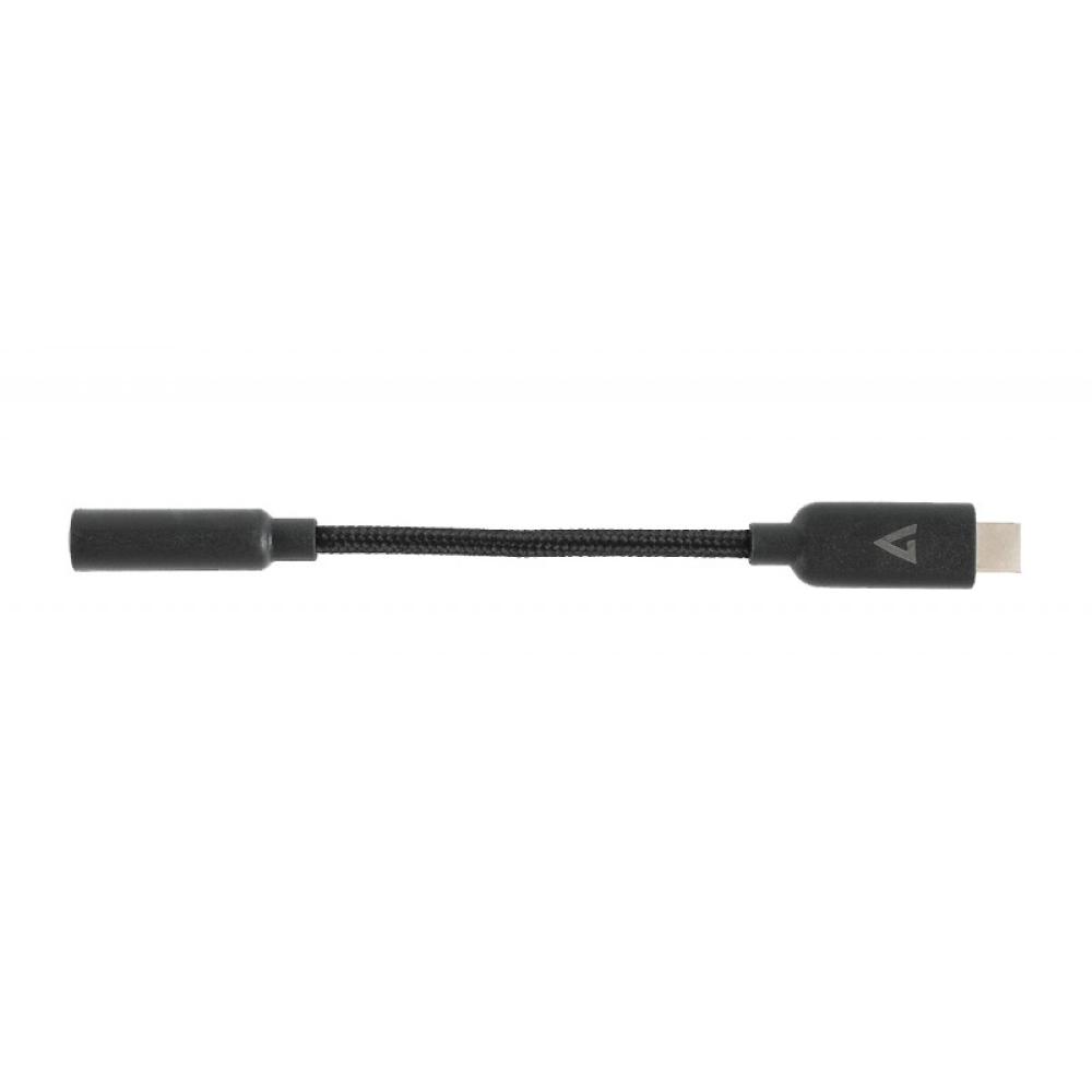 V7 - Adaptador de conector de audio USB-C a 3.5 mm