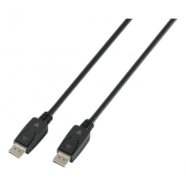 V7 - Cable DisplayPort 1.4 32.4 Gbps 8K UHD de 3 m/10 ft negro