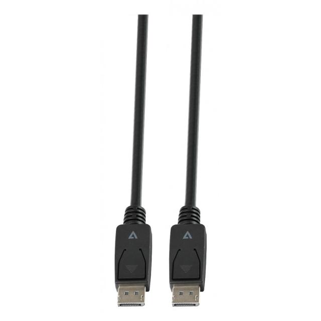 V7 - Cable DisplayPort 1.4 32.4 Gbps 8K UHD de 3 m/10 ft negro