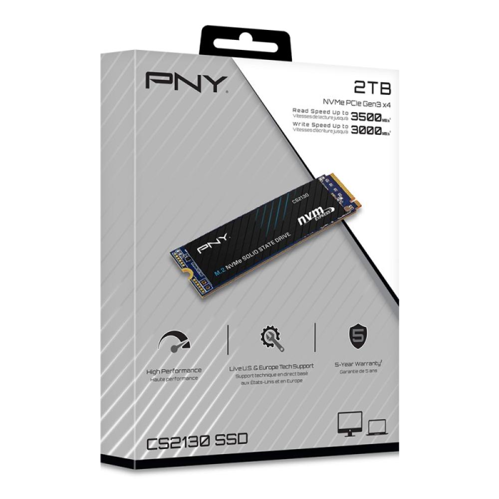 PNY - CS2130 M.2 2000 GB PCI Express 3.0 3D NAND NVMe
