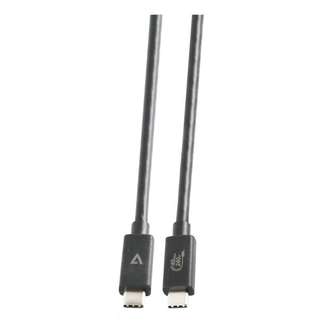 V7 - Cable USB 40 Gbps 240 W USB Type-C de 1.2 m