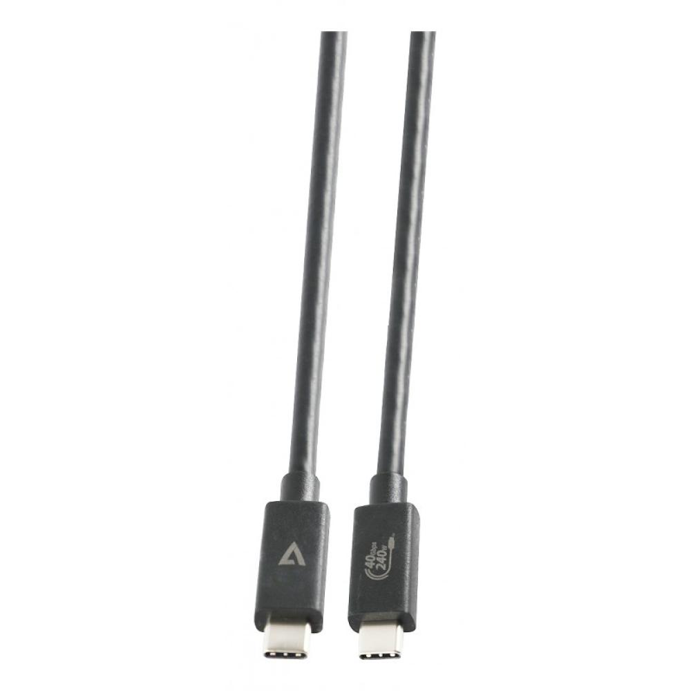 V7 - Cable USB 40 Gbps 240 W USB Type-C de 1.2 m