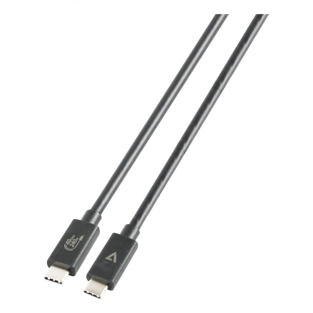 V7 - Cable USB 40 Gbps 240 W USB Type-C de 1.2 m