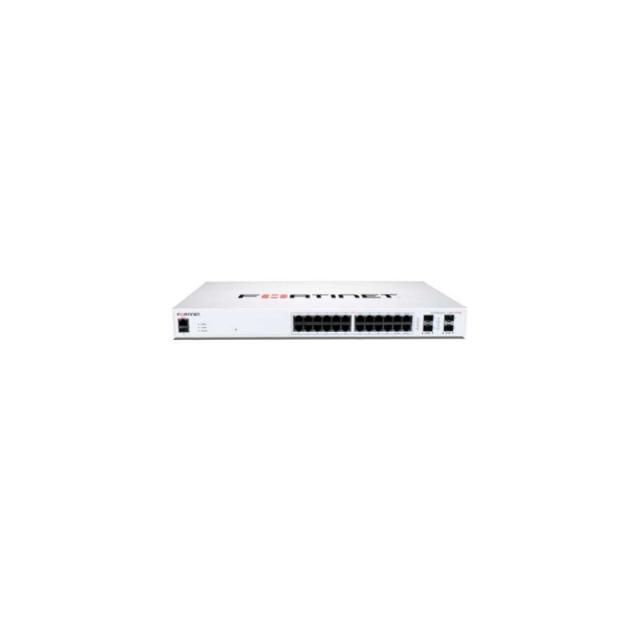 Fortinet - FS-124F-POE switch Gigabit Ethernet (10/100/1000) Energía sobre Ethernet (PoE) 1U Blanco