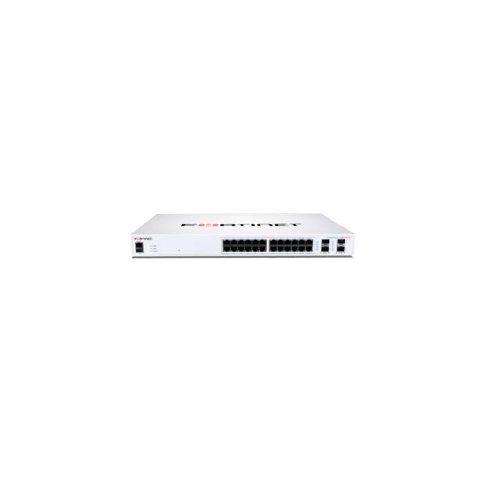 Fortinet - FS-124F-POE switch Gigabit Ethernet (10/100/1000) Energía sobre Ethernet (PoE) 1U Blanco