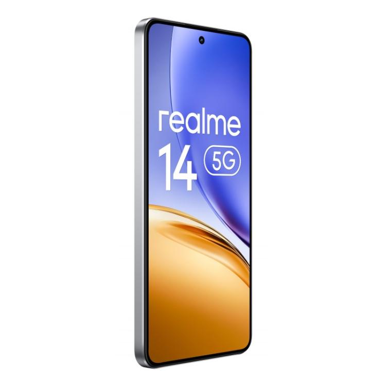 realme - 14 16,9 cm (6.67") Android 15 5G 12 GB 256 GB 6000 mAh Plata