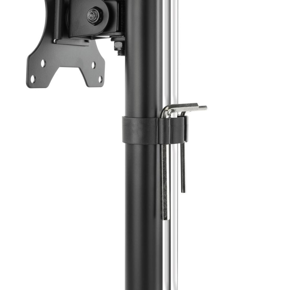 TooQ - DB1127TN-B soporte para monitor 68,6 cm (27") Independiente Negro