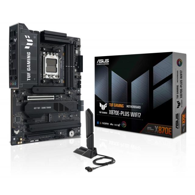 ASUS - TUF GAMING X870E-PLUS WIFI7 AMD X870E Zócalo AM5 ATX
