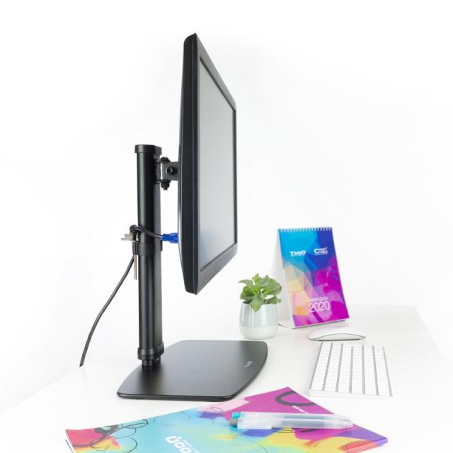 TooQ - DB1127TN-B soporte para monitor 68,6 cm (27") Independiente Negro