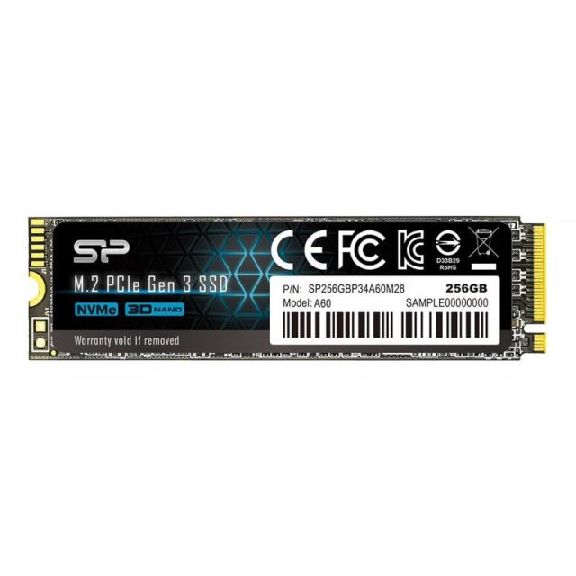 Silicon Power - P34A60 256 GB M.2 PCI Express NVMe SLC