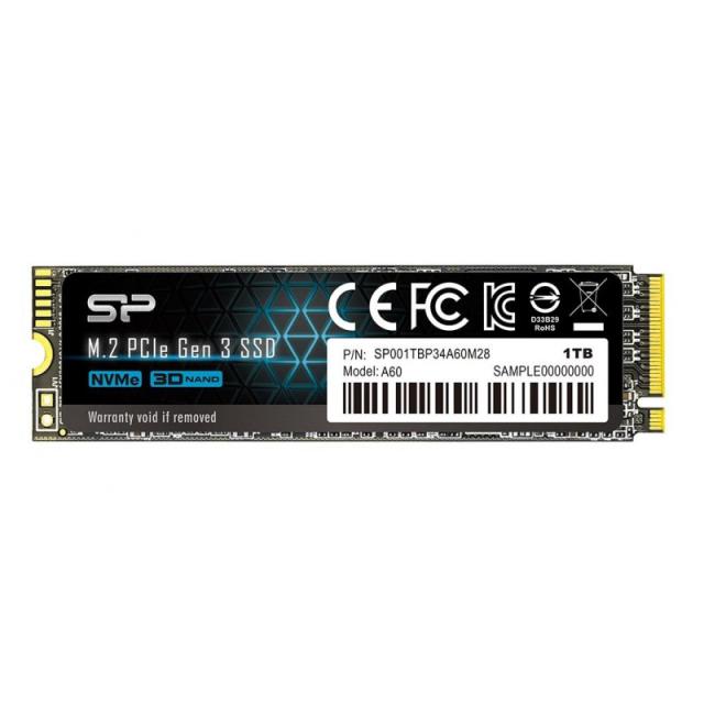 Silicon Power - P34A60 M.2 1000 GB PCI Express SLC NVMe