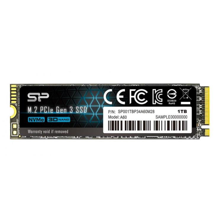 Silicon Power - P34A60 M.2 1000 GB PCI Express SLC NVMe