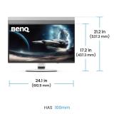 BenQ - EX271UZ pantalla para PC 67,3 cm (26.5") 3840 x 2160 Pixeles 4K Ultra HD OLED Negro, Blanco