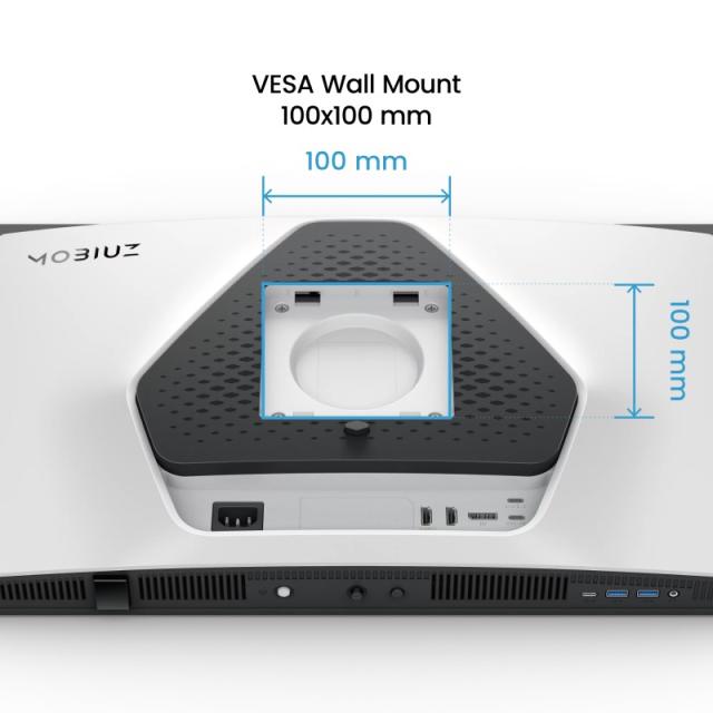 BenQ - EX271UZ pantalla para PC 67,3 cm (26.5") 3840 x 2160 Pixeles 4K Ultra HD OLED Negro, Blanco