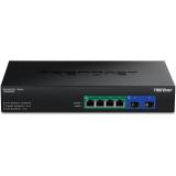 Trendnet - TPE-BG5062 switch No administrado 2.5G Ethernet (100/1000/2500) Energía sobre Ethernet (PoE) Negro