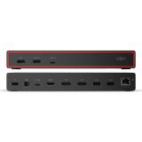 Lenovo - ThinkPad USB4 Dock 5000 Alámbrico Thunderbolt 4 Negro