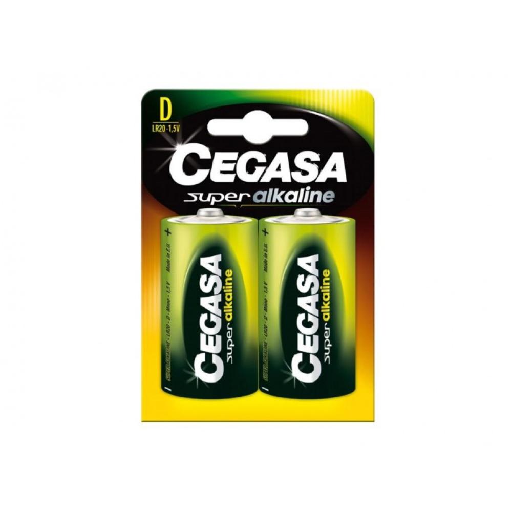 Cegasa - Bl.LR20 Batería de un solo uso D Alcalino
