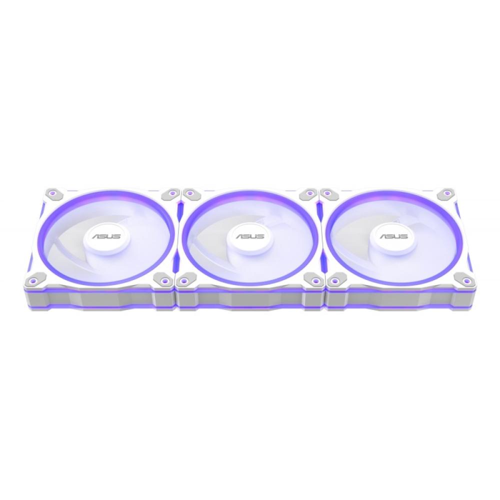 ASUS - Prime MR120 Fan ARGB Reverse White 3in1 Carcasa del ordenador Ventilador 12 cm Blanco 3 pieza(s)