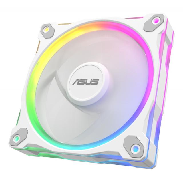 ASUS - Prime MR120 Fan ARGB Reverse White 3in1 Carcasa del ordenador Ventilador 12 cm Blanco 3 pieza(s)