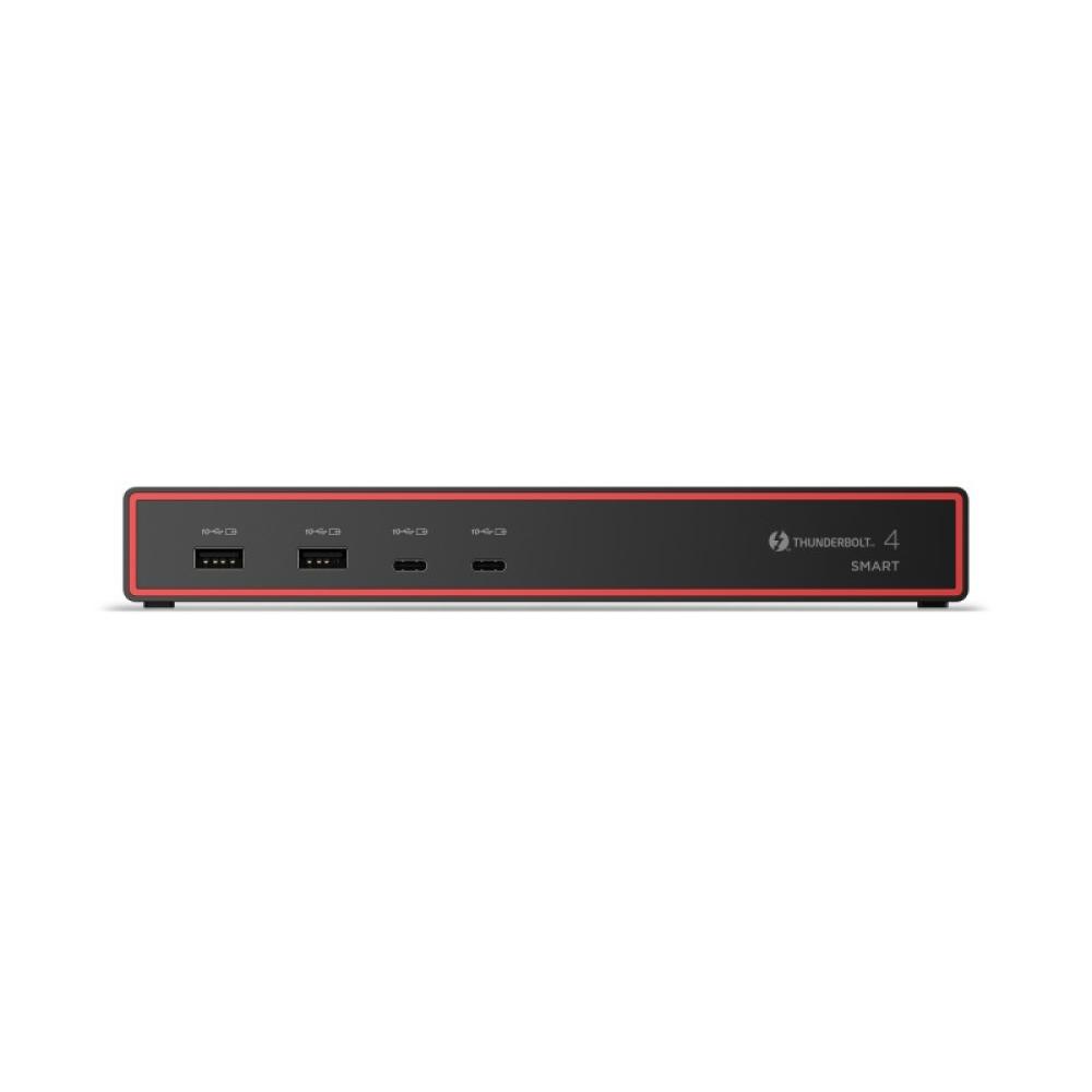Lenovo - ThinkPad Thunderbolt 4 Smart Dock Gen2 7500 Alámbrico Negro