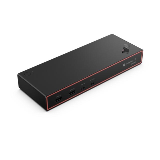 Lenovo - ThinkPad Thunderbolt 4 Smart Dock Gen2 7500 Alámbrico Negro