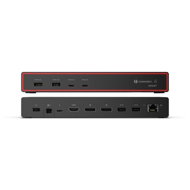 Lenovo - ThinkPad Thunderbolt 4 Smart Dock Gen2 7500 Alámbrico Negro