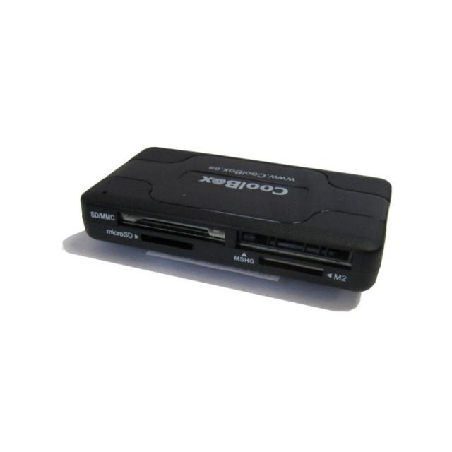 CoolBox - CRE-050 lector de tarjeta USB 2.0 Negro