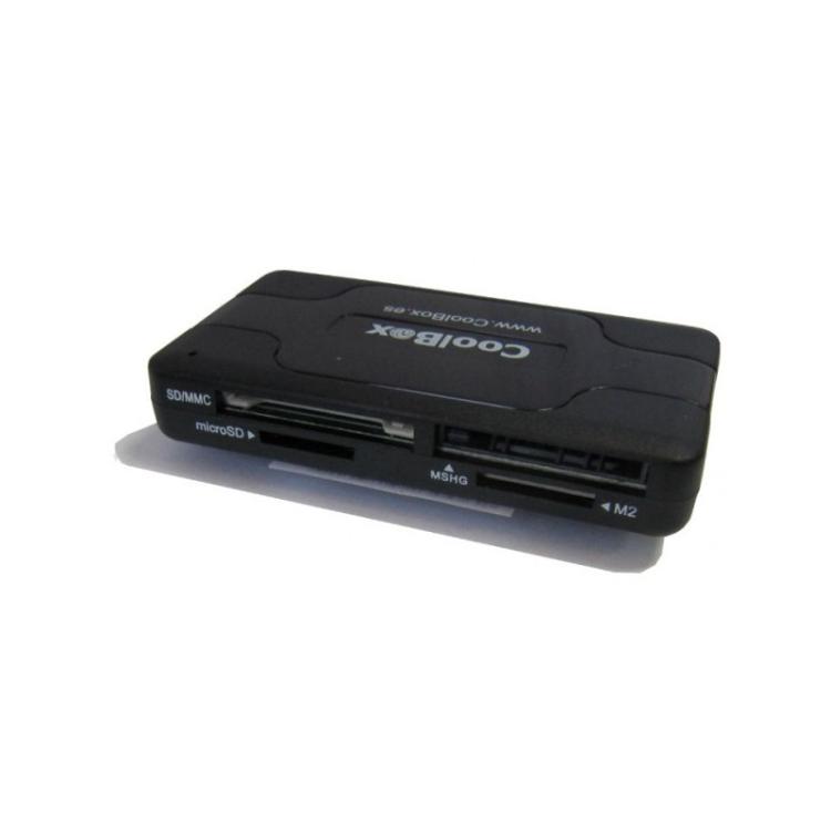 CoolBox - CRE-050 lector de tarjeta USB 2.0 Negro