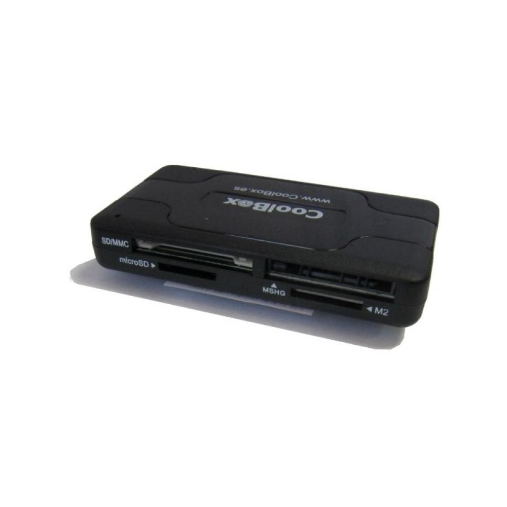 CoolBox - CRE-050 lector de tarjeta USB 2.0 Negro