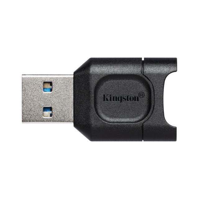 Kingston Technology - MobileLite Plus lector de tarjeta USB 3.2 Gen 1 (3.1 Gen 1) Type-A Negro