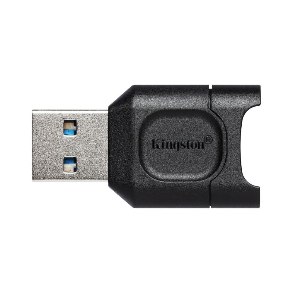 Kingston Technology - MobileLite Plus lector de tarjeta USB 3.2 Gen 1 (3.1 Gen 1) Type-A Negro