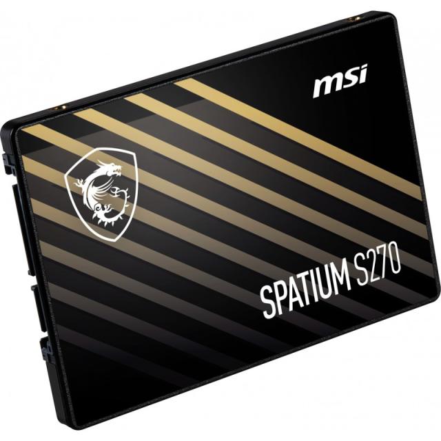 MSI - Spatium S270 SATA 2.5 480GB 2.5" Serial ATA III 3D NAND