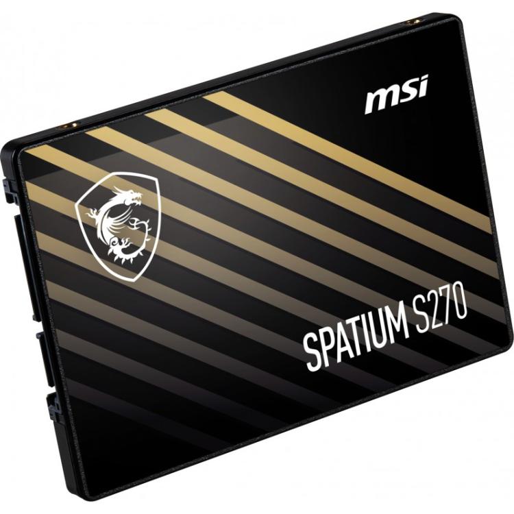 MSI - Spatium S270 SATA 2.5 480GB 2.5" Serial ATA III 3D NAND