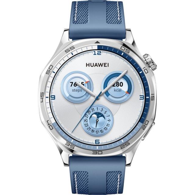 Huawei - WATCH GT5 46mm 3,63 cm (1.43") AMOLED Digital 466 x 466 Pixeles Acero inoxidable GPS (satélite)