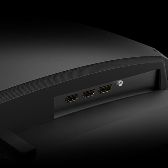 GIGABYTE - GS32QCA 31.5" Monitor Curvo para Gaming QHD - 2560 x 1440, 180Hz, 1ms, 250 cd/m², FreeSync, HDR Ready, HDMI 2.0, Disp