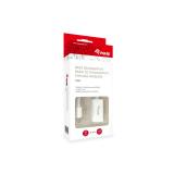 Equip - Adaptador de Mini DisplayPort a DisplayPort, color blanco
