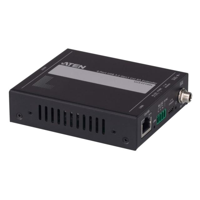 ATEN - UCE33100 Transmisor y receptor de red Negro