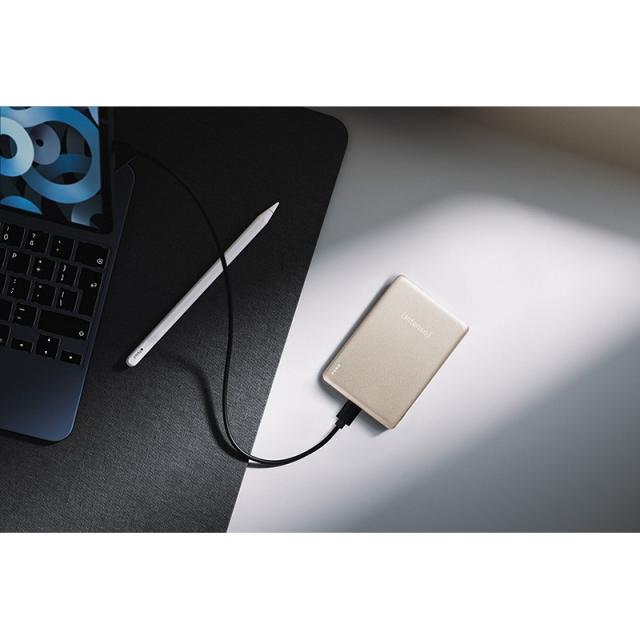 Intenso - MW5000 Batería Externa Magnética 5000 mAh – Compatible con MagSafe, Carga Inalámbrica 15W, USB-C PD 20W, Del - 7344021