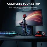 Trust - GXT 244 Buzz Negro, Rojo Micrófono para PC