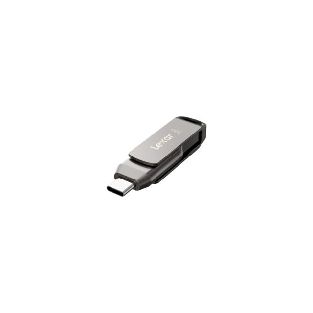 Lexar - JumpDrive Dual Drive D400 unidad flash USB 32 GB USB Type-A / USB Type-C 3.2 Gen 2 (3.1 Gen 2) Plata