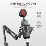 Trust - GXT 244 Buzz Negro, Rojo Micrófono para PC