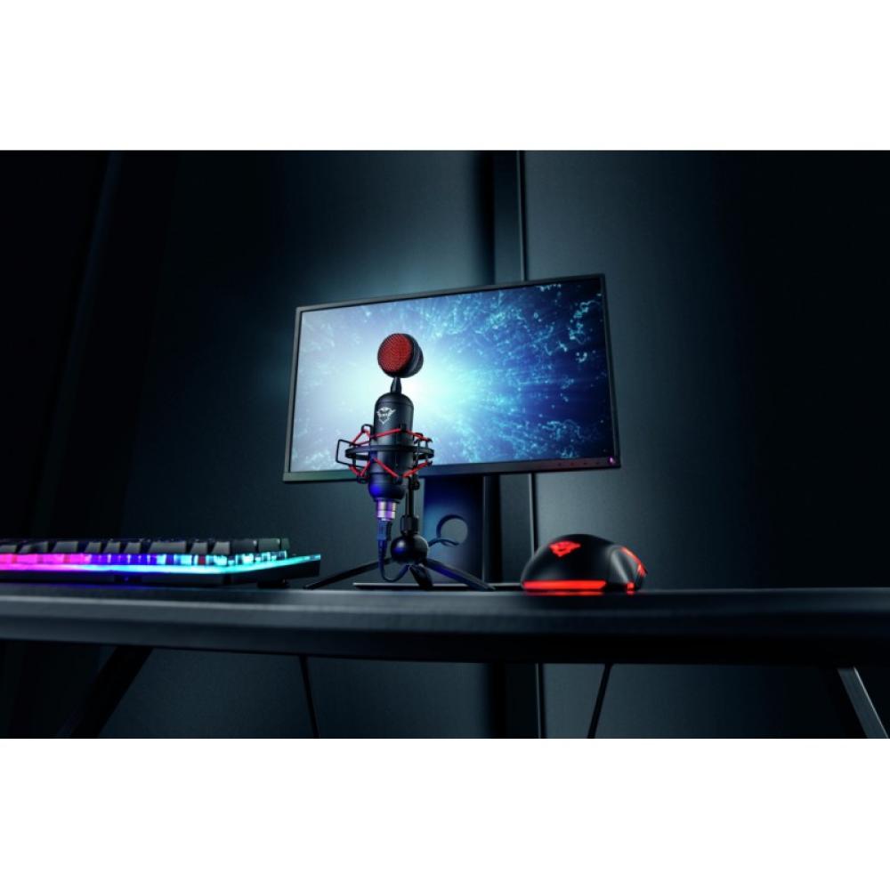 Trust - GXT 244 Buzz Negro, Rojo Micrófono para PC
