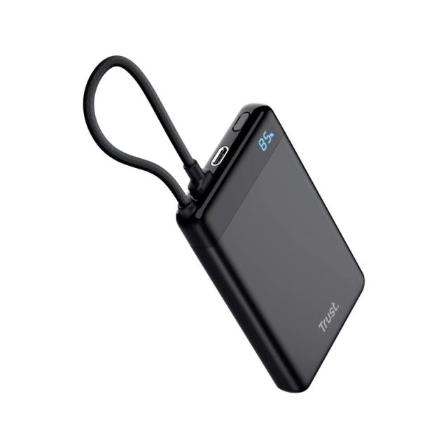 Trust - 25880 batería externa Ión de litio 10000 mAh Negro