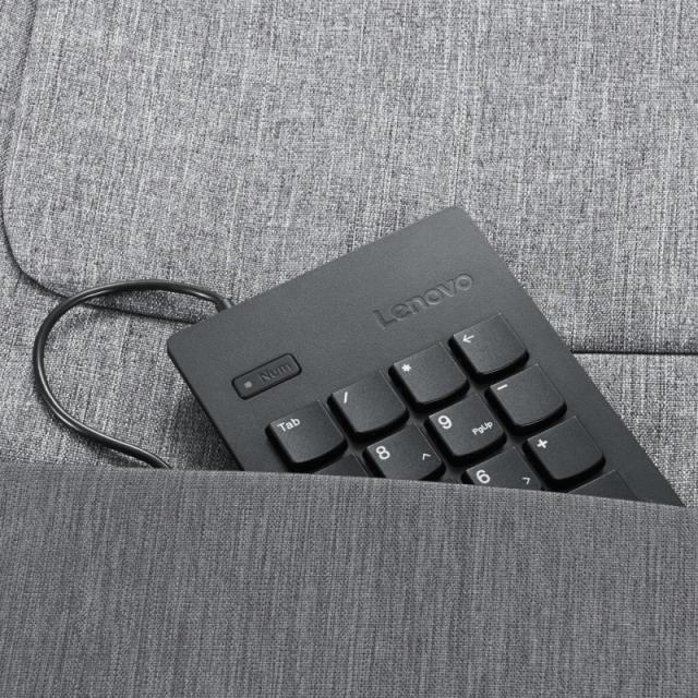 Lenovo - KBD_BO Num Keypad 1 teclado numérico Universal USB Negro