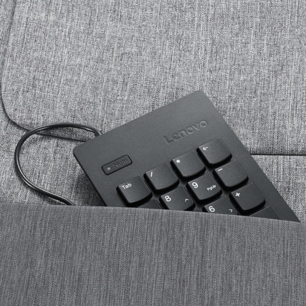 Lenovo - KBD_BO Num Keypad 1 teclado numérico Universal USB Negro