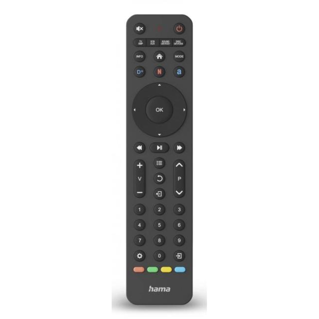 Hama - 00221055 mando a distancia IR inalámbrico TV Botones
